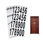 5 Sheets Mailbox Numbers Stickers,Black Vinyl Alphabet Number Decals Sticky,Waterproof Self Adhesive Vinyl Numbers Stickers Decals for Home Business Apartment Address Window Door Car Truck