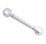 BATH GURU Heavy Duty High Grade ABS Grab Bar Safety Rail Handle for Senior Citizen Wall Mounted Grab Bar for Toilet Bathroom Bathtub (15 INCH White)