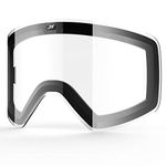 ZIONOR X11 Ski Snowboard Snow Goggles Replacement Lenses (LENS ONLY - VLT 86% Clear Lens