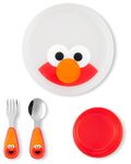 Skip Hop x Sesame Street Toddler Feeding 4-Piece Mealtime Set - Elmo