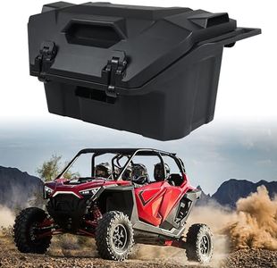 CPOWACE 42 QT Rear Cargo Storage Box Compatible with Polaris RZR PRO XP/XP 4 / Turbo R 2020 2021 2022 2023 Accessories, UTV Water Resistant Rear Cargo Box Repalce #2883752