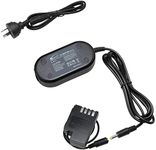 Glorich DMW-DCC12 Replacement AC Power Adapter Kit Compatible with Digital Cameras Panasonic Lumix DMC-GH3,DMC-GH4,DMC-GH5,Fully-decoded,with Power Volume Display