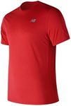 New Balance Men's Accelerate Short Sleeve, Team Red, 2XL