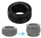 Fotasy M42 Lens to Sony E-Mount Focusing Helicoid Adapter, 42mm Screw Mount Lens to E-Mount Macro Extension Tube, fits Sony a3000 a3500 a5000 a5100 a6000 a6100 a6300 a6400 a6400 a6500 a6600