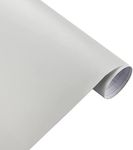 AMAZBIRD Matte White Wrap, Car Vinyl Wrap Roll with Bubble Free Air Release Technology, Auto Car Sticker Decal Film Sheet DIY Self Adhesive. (12 X 48_Inch, Matte White Wrap)