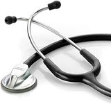 ADC Adscope 612 - Lightweight Platinum Clinician Stethoscope - Black