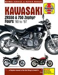 Kawasaki ZR550 & 750 Zephyr Fours (90 - 97) Haynes Repair Manual (Paperback)