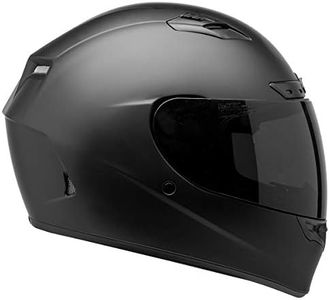 Bell Qualifier DLX Full-Face Motorcycle Helmet (Blackout Matte Black, Medium)