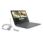 Lenovo Chromebook 3 14" HD Laptop - Intel Celeron N4020, 4GB RAM, 64GB eMMC, Chrome OS (with Headset Bundle) - Abyss Blue (82C1002AUS)