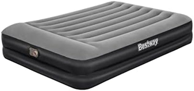 Bestway 67403 Airbed Tritech Bicolor Nero/Grigio Matrimoniale Plus Floccato Cm. 203X152X46