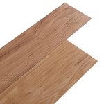 INMOZATA 36Pcs Self-Adhesive PVC Flooring Planks Floorboard Planks Waterproof Floor Wall Stickers for Kitchen Bathroom Home Floor Tile (Natural Wood Grain)