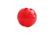 PetLove Mighty Mutts Extra Tough Dog Toy, Stuff with treats and spreads, Floating, Rubber Ball, Medium