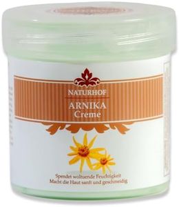 Crema Arnica con Formula Antiinflamatoria Natural | Crema Dolores Musculares y Articulaciones | Crema Masaje Fisioterapia | Crema de Arnica efecto calmante | Crema Masaje Profesional | Uso Cosmetico