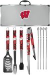 NCAA Wisconsin Badgers 8 pc Tailgater BBQ Set