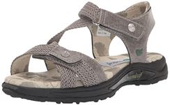 Greenleaf Women's Serenity Sandal, Grey, 5