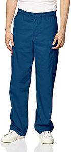 Dickies Men's Pull-On Pant with 7 Pockets Elastic Waistband with Button Closure 81006, Caribbean Blue, X-Large
