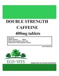 Caffeine 400mg, 30 Double Strength Tablets Stay Awake, Boost, Alertness