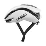 ABUS GameChanger 2.0 Racing Bicycle Helmet - High-performance Aero Road Bike Helmet with Optimised Aerodynamics and Ventilation for Men and Women - Size M, White