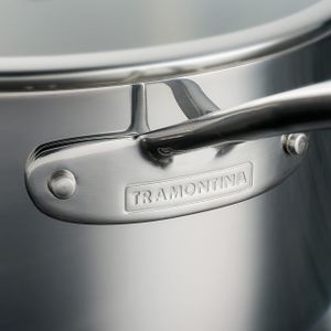 Tramontina Tri-Ply 12-Piece Cookware Set – Stainless Steel