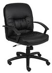 Boss Office Products Chairs Executive Seating, Black