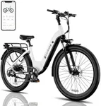 Luckeep Electric Bike for Adults 48V 20AH Battery 1130W Peak Motor 32MPH 80Miles Range 27.5 Inch Ebikes for Adults Electric Bicycle with Torque Sensor, Dual Hydraulic Brakes E-Bike