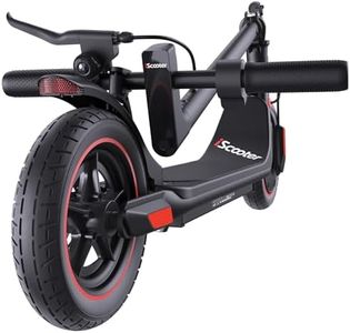 iScooter Electric Scooter for Adults, 18Miles Long Range,22Mph Top Speed, Commuting Electric Scooter with Cruise Control, Double Braking Systems Escooter for Adults and Teens