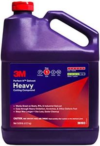 3M Perfect-It Gelcoat Heavy Cutting Compound, 36103, 1 Gallon, Fiberglass Oxidation Remover for Boats and RVs