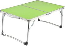 Folding Tray Table Kids Small Folding Table Bed Sofa Tray with Handle, Portable 4 foot Garden Table Foldabe Aluminium Laptop Table Computer Desk for Study or Outdoor Table for Picnic Camping BBQ Party