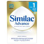 Similac Advance Stage 1 Infant Formula, Up to 6 Months, 400g Box, with Immunity Building Nucleotides at TPAN level, Powder