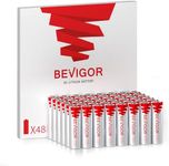 BEVIGOR Lithium AA Batteries 48 Pac