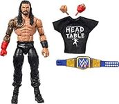 Mattel WWE Roman Reigns Top Picks Elite Collection Action Figure, Articulation & Life-Like Detail, Interchangeable Accessories, 6-inch