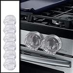 6 Pack Clear Stove Knob Safety Cove