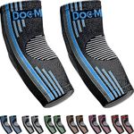 Doc Miller Elbow Support Sleeve 2 Pack for Men & Women - Forearm Supports for Tendonitis, Gym, Weightlifting, Pain Relief, Tennis, Golf