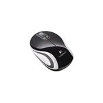 Logitech M187 Ultra Portable Wireless Mouse, 2.4 GHz with USB Receiver, 1000 DPI Optical Tracking, 3-Buttons, PC / Mac / Laptop - Black