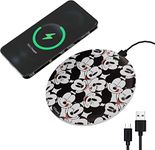 iJoy Disney Wireless Charger- Wireless Charging Station Pad for iPhone/Andriod/More- Wireless Charging Pad- Wireless Cell Phone Charger Up to 10W Qi Wireless Charger (No Adapter Included)