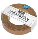 WoodPress® 15mm Beech Wood Style Laminate Melamine Edging, Pre-Glued Veneer Tape – 7.5m Roll - Iron-On for Easy DIY Application – Will Cover the Edge of a Standard MDF Panel