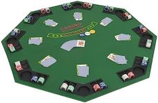 vidaXL 8-Player Folding Poker Table