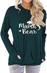 Freemale Womens Mama Bear Sweatshir