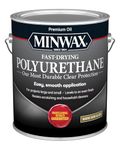 Minwax Fast-Drying Polyurethane Protective Wood Finish, 350 VOC, Warm Semi-Gloss, 1 Gallon