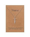 Lcherry Nurse Necklace Cross Neckla