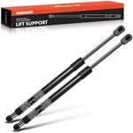 A-Premium Rear Window Glass Lift Supports Shock Struts Compatible with Select Jeep Models - Wrangler 2011-2017, Wrangler JK 2018, Sport Utility with Factory Top only (2PC Set)