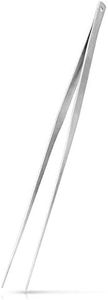 Navaris Stainless Steel Kitchen Tweezers - Precision Kitchen Tweezer Tongs Tool for Cooking or Aquarium - Extra Long Chef Tweezers - 15" / 40 cm