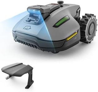 MAMMOTION YUKA Mini 2 500 Robot Tondeuse sans Fil Périmétrique, jusqu'à 500m², AI Traitement d’Image à Trois Caméras Robot Tondeuse, Auto Cartographie Multi-Zones, DropMow, Édition Manuelle de Carte