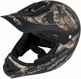 Raider Youth Kids Boys Girls Ambush MX Off-Road Helmet (Mossy Oak Break Up Infinity, Medium)