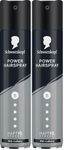 Schwarzkopf Hairspray Power 250ml, with Caffeine, Hold Level 5 Hair Styling, Hairspray for All Hair Types,Long-Lasting Power Hold, Vegan Formula* (Pack of 2)