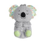 Fisher-Price Baby Toy Soothe 'n Snuggle Koala Plush Sound Machine with Customizable Music Lights & Breathing Motion for Newborns 0+ Months