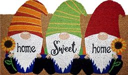 Briarwood Lane Home Sweet Home Gnome Spring Natural Fiber Coir Doormat 30" x 18"