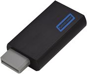 Pomya Wii to HDMI Converter, Full HD for Wii to HDMI 1080P Converter Adapter 3.5mm Output Video Audio HDMI Converter