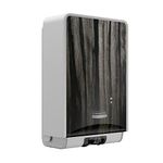 Kimberly-Clark Professional ICON™ Automatic Soap and Sanitizer Dispenser (58754), with Ebony Woodgrain Design Faceplate; 1 Dispenser and Faceplate per Case