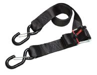 Master Lock 3065DAT 6-Foot-by-2-inch Spring Clamp Tie Downs with PVC Grip and Retention Hooks